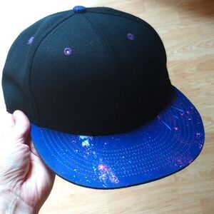 Galaxy Snapback Hat